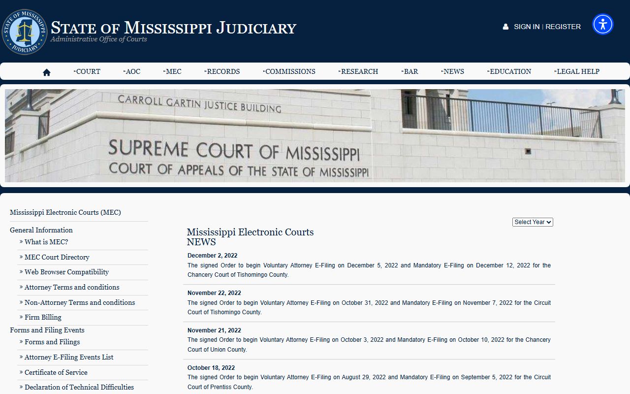 Copiah County court records paperless system news for Circuit Court